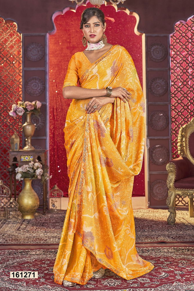 Nazma Vol 3 By Vallabhi Swarosaki Work Brasso Sarees Wholesale Market In Surat
